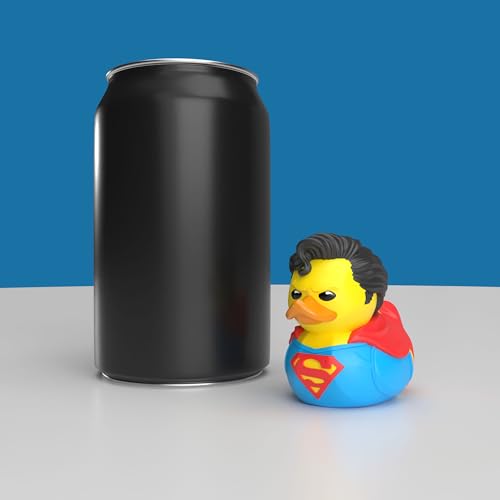 TUBBZ Mini Superman Cosplaying Rubber Duck Figure - 2 Inch Vinyl Collectible