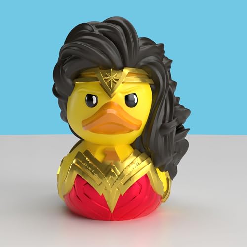 TUBBZ Mini Wonder Woman Cosplaying Rubber Duck Figure – Officially Licensed DC Collectible
