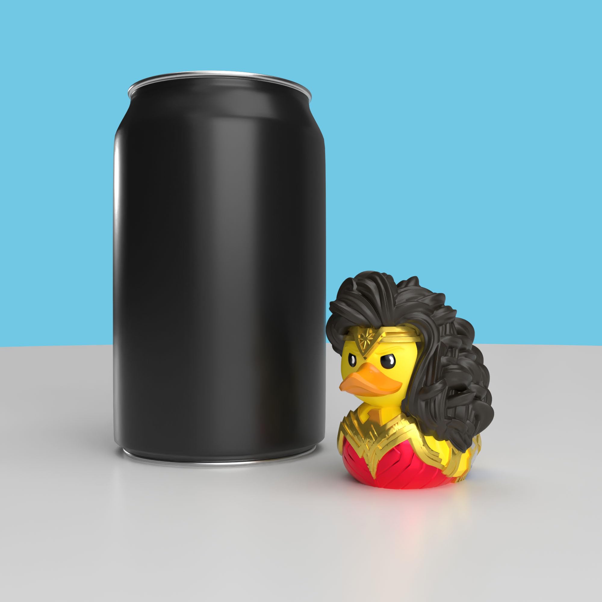 TUBBZ Mini Wonder Woman Cosplaying Rubber Duck Figure – Officially Licensed DC Collectible