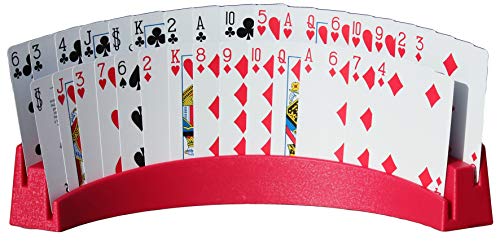 Twin Tier Premier Card Holder Set of 2 – Holds 32 Cards, Stackable, USA Made