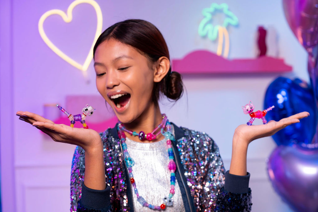 Twisty Petz Ticklez Monkey 2-Pack: 2 Collectible Pets That Twist into Bracelets & More