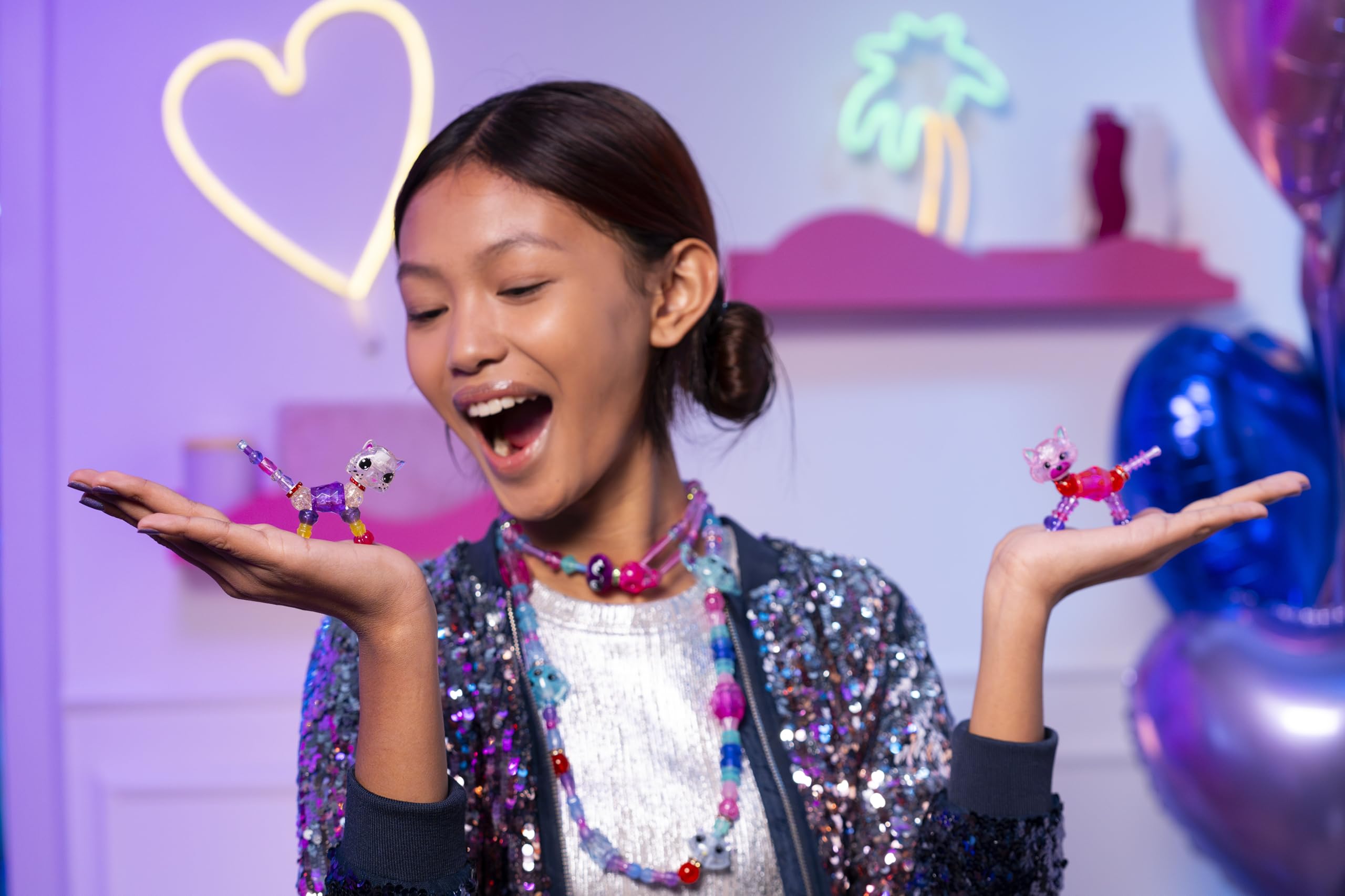 Twisty Petz Ticklez Monkey 2-Pack: 2 Collectible Pets That Twist into Bracelets & More