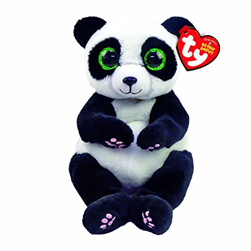 Ty Beanie Baby Ying Panda Plush – 15 cm Soft Toy with Poem