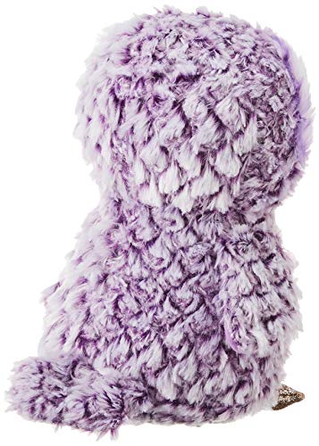 Ty Moonlight OWL-Boo Medium Plush - Multicolored Beanie Boo with Glitter Eyes