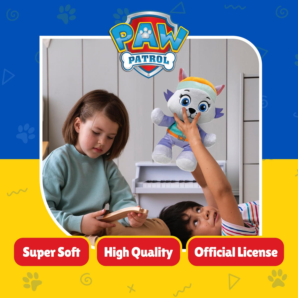 Ty Paw Patrol Everest Plush Toy – 20 cm Soft Floppy Collectible with Heart Tag