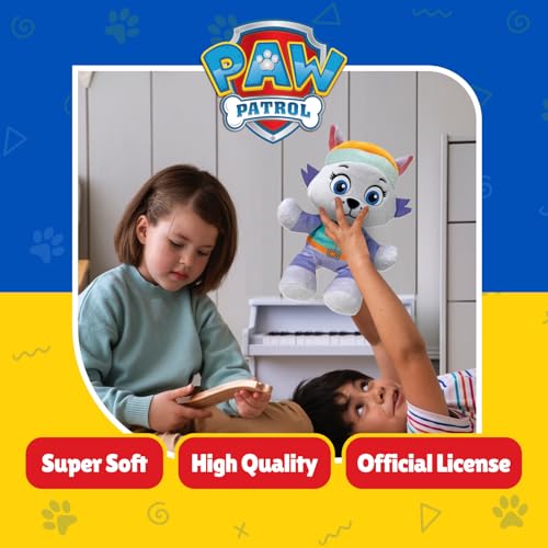 Ty Paw Patrol Everest Plush Toy – 20 cm Soft Floppy Collectible with Heart Tag