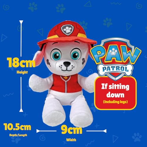 Ty Paw Patrol Marshall Plush - 20 cm Super Soft Floppy Collectible Toy