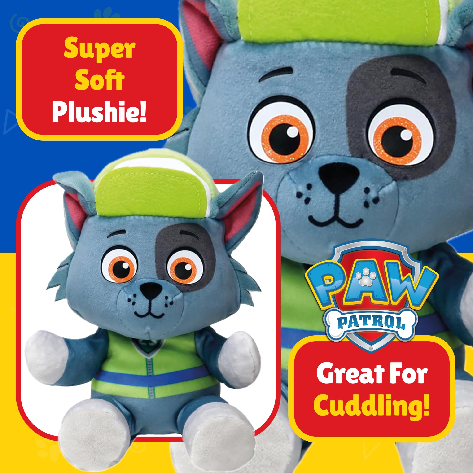 Ty Paw Patrol Rocky Plush – 20 cm Floppy Soft Toy Collectible