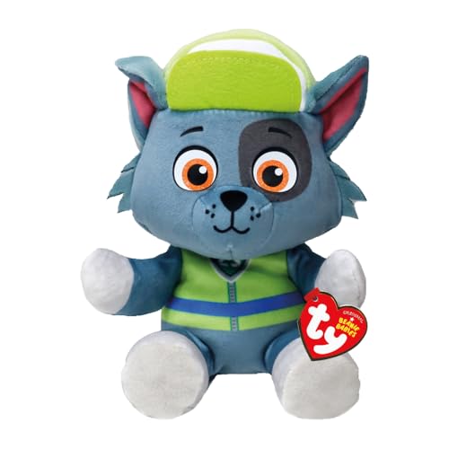 Ty Paw Patrol Rocky Plush – 20 cm Floppy Soft Toy Collectible