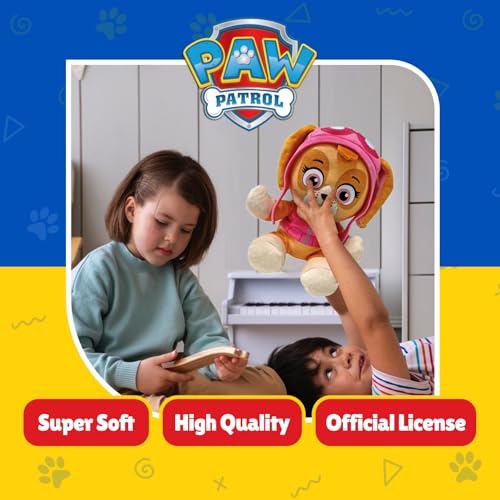 Ty Paw Patrol Skye Plush Toy – 6-Inch Floppy Soft Toy with Heart Tag, T44023
