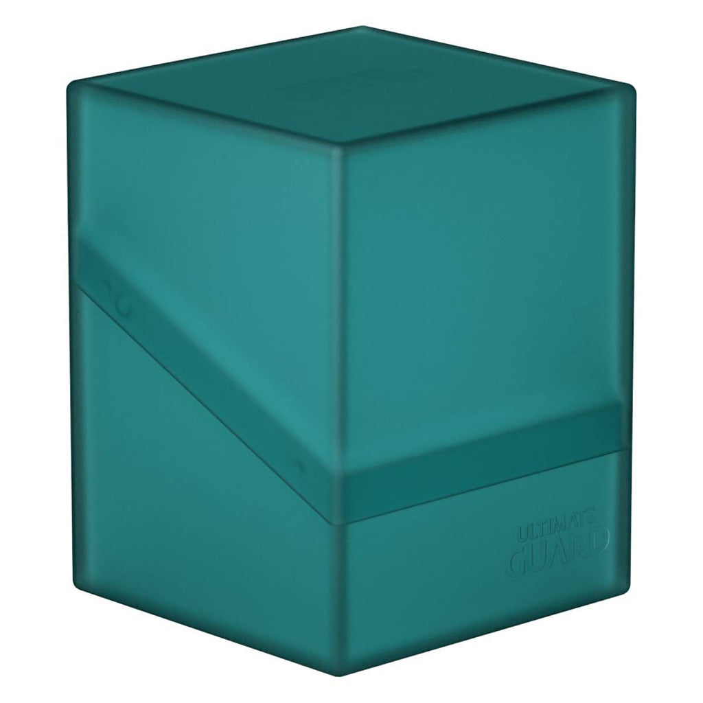 Ultimate Guard Boulder 100+ Classic Deck Case – Malachite – Holds 100 Double-Sleeved TCG Cards – Secure, Durable, Soft-Touch Finish