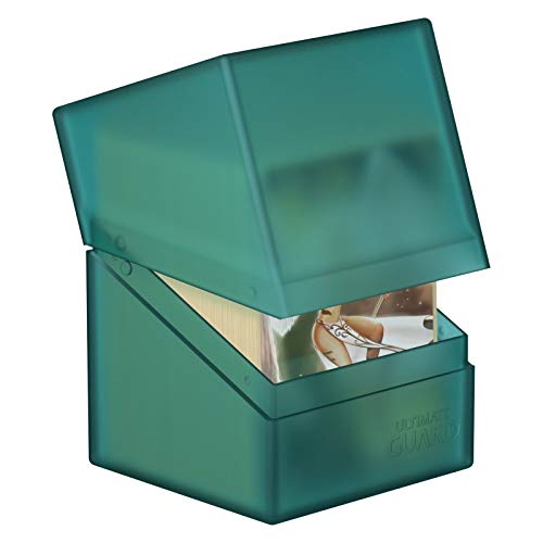 Ultimate Guard Boulder 100+ Classic Deck Case – Malachite – Holds 100 Double-Sleeved TCG Cards – Secure, Durable, Soft-Touch Finish