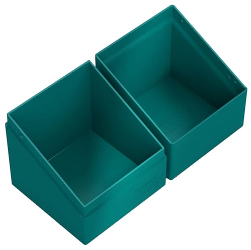 Ultimate Guard Boulder Solid 100+ Deck Case – Petrol – Holds 100 Double-Sleeved TCG Cards