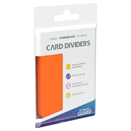 Ultimate Guard Divider Protective Card Sleeves - 10 Pack, Light Petrol