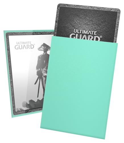 Ultimate Guard Katana Sleeves (60ct, Japanese Size, Turquoise) – Acid-Free, PVC-Free TCG Protection