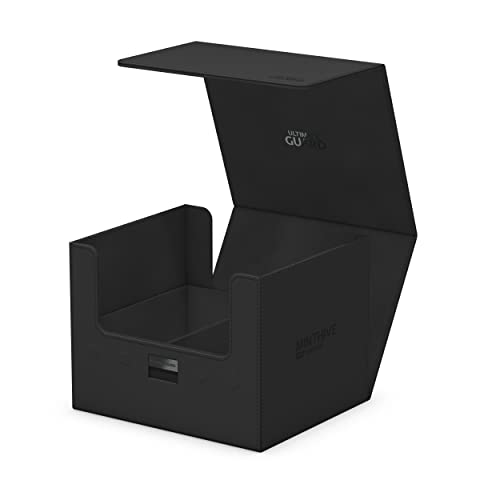 Ultimate Guard Minthive 30+ Deck Case - Black Xenoskin, Holds 30 Magnetic Card Cases, Secure ZnapClaw Lock