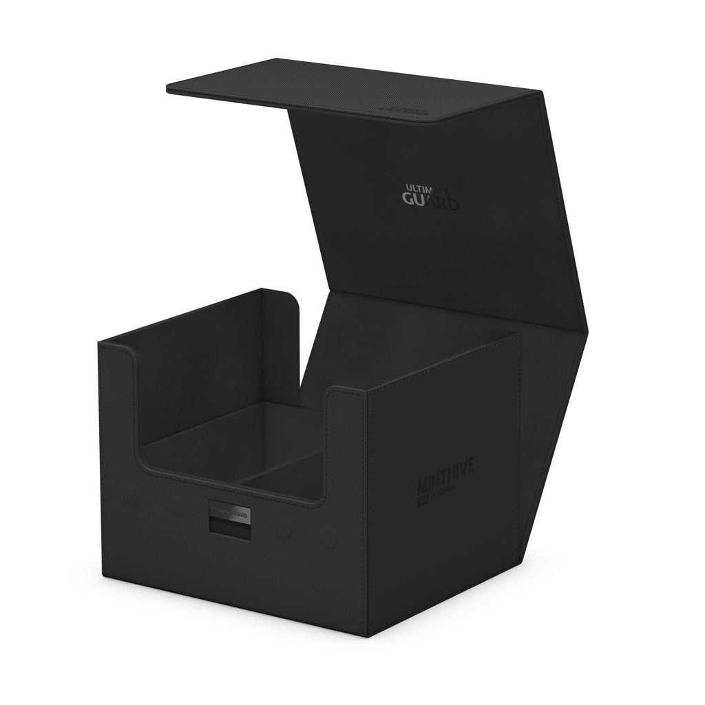 Ultimate Guard Minthive 30+ Deck Case - Black Xenoskin, Holds 30 Magnetic Card Cases, Secure ZnapClaw Lock