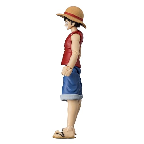 Ultimate Legends One Piece Monkey D. Luffy Action Figure – 5" with 27 Points of Articulation