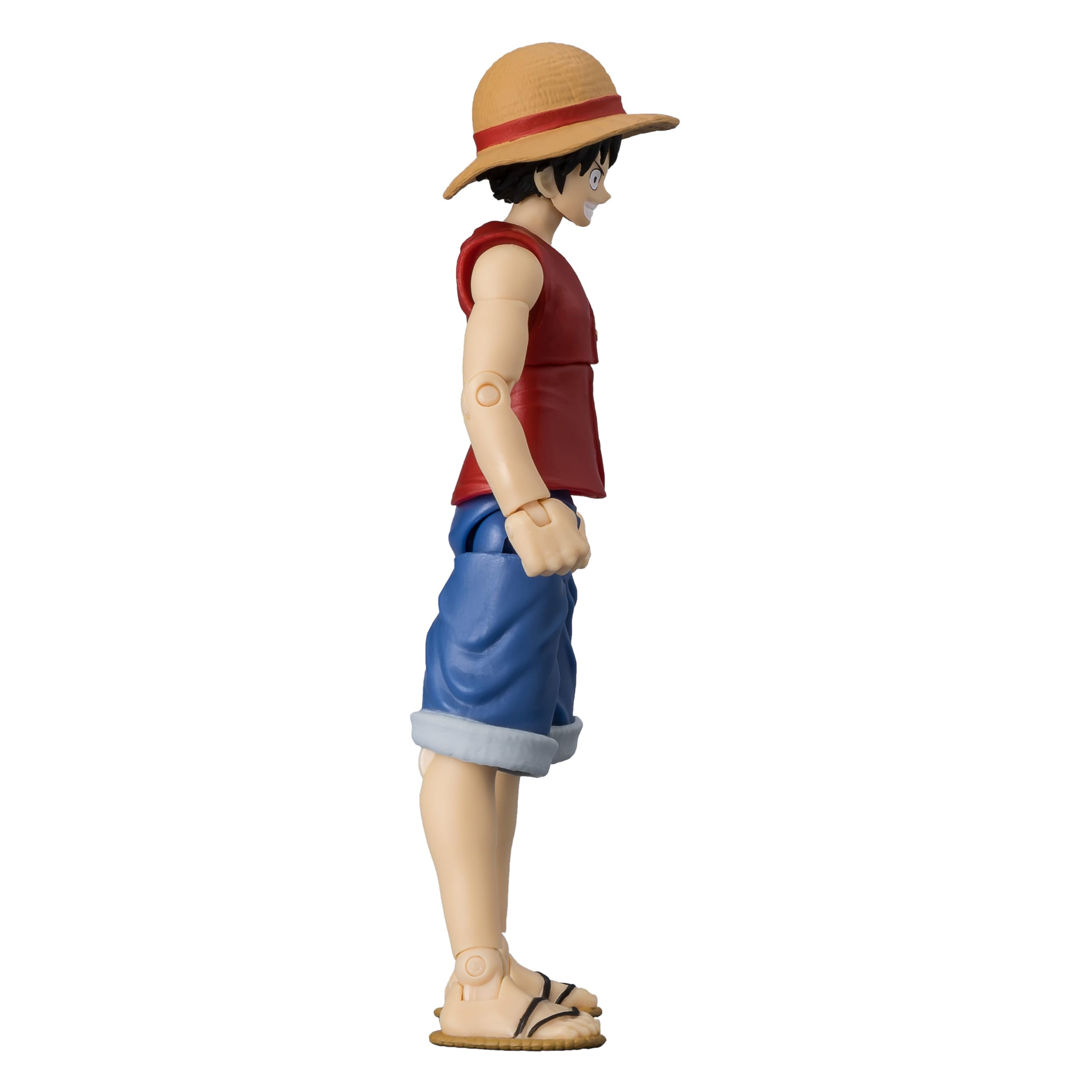 Ultimate Legends One Piece Monkey D. Luffy Action Figure – 5" with 27 Points of Articulation
