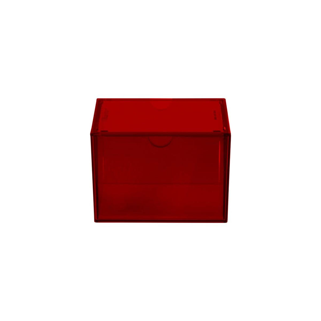 Ultra Pro Eclipse 2-Piece Deck Box Apple Red - Holds 100+ Double-Sleeved Cards for MTG, Pokemon, Sports Cards