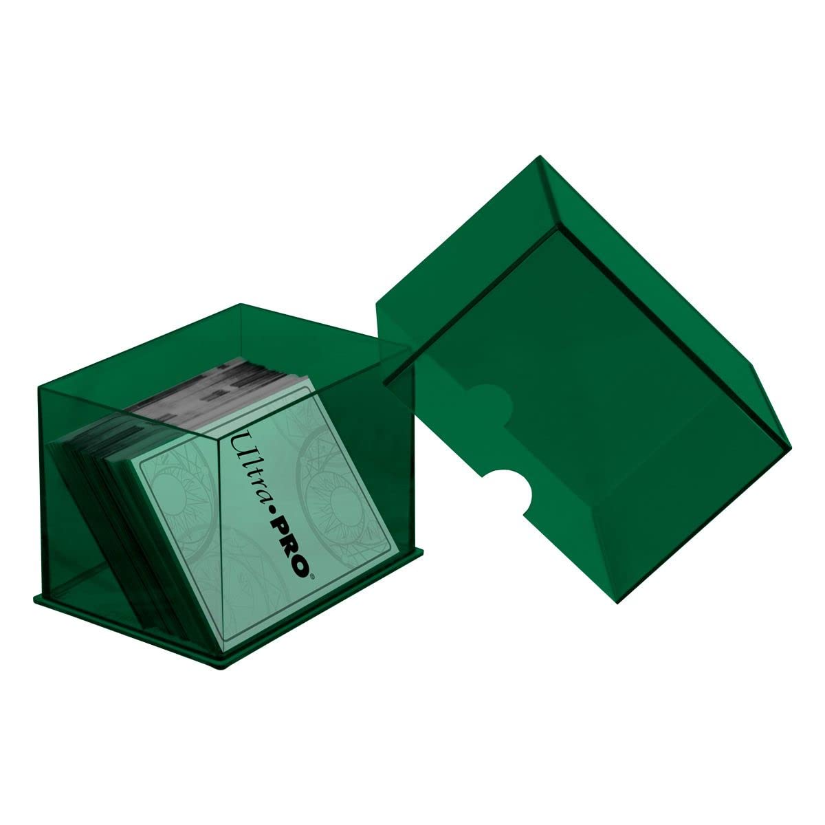 Ultra Pro Eclipse Forest Green Card Storage Box Set of 2 for Trading Cards