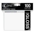 Ultra Pro Eclipse Gloss Standard Card Sleeves – Arctic White (100 Pack)