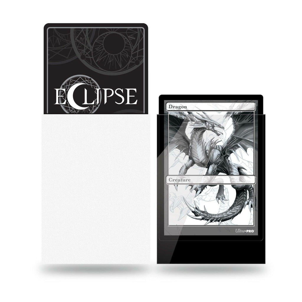Ultra Pro Eclipse Gloss Standard Card Sleeves – Arctic White (100 Pack)