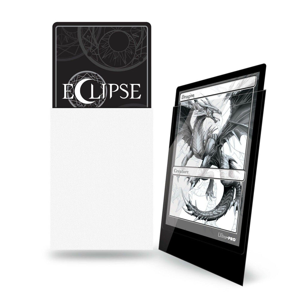 Ultra Pro Eclipse Gloss Standard Card Sleeves – Arctic White (100 Pack)