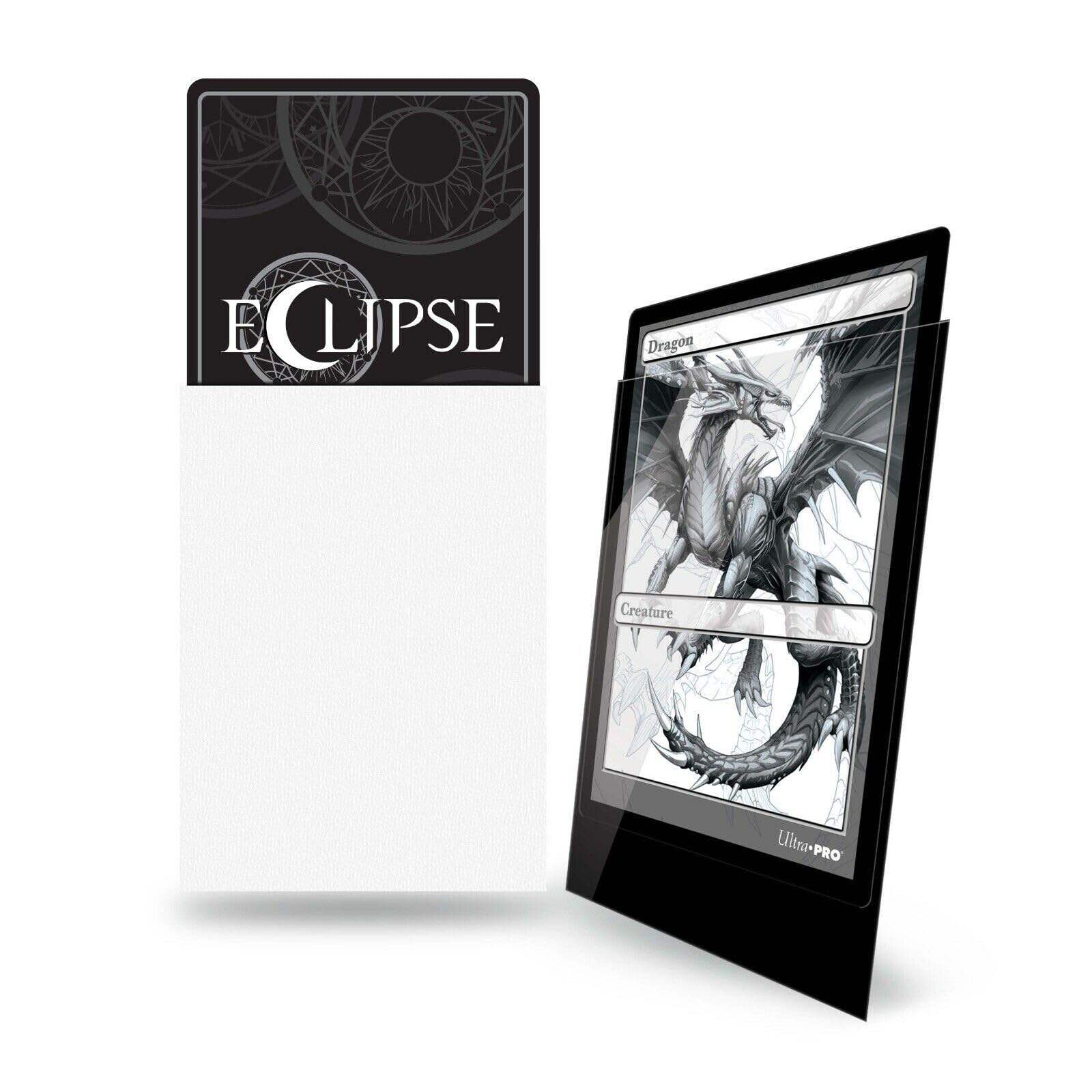 Ultra Pro Eclipse Gloss Standard Card Sleeves – Arctic White (100 Pack)