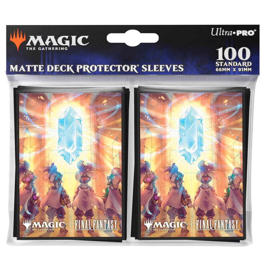 Ultra PRO Final Fantasy x Universes Beyond Crystal's Chosen 100ct Deck Protector Sleeves for MTG