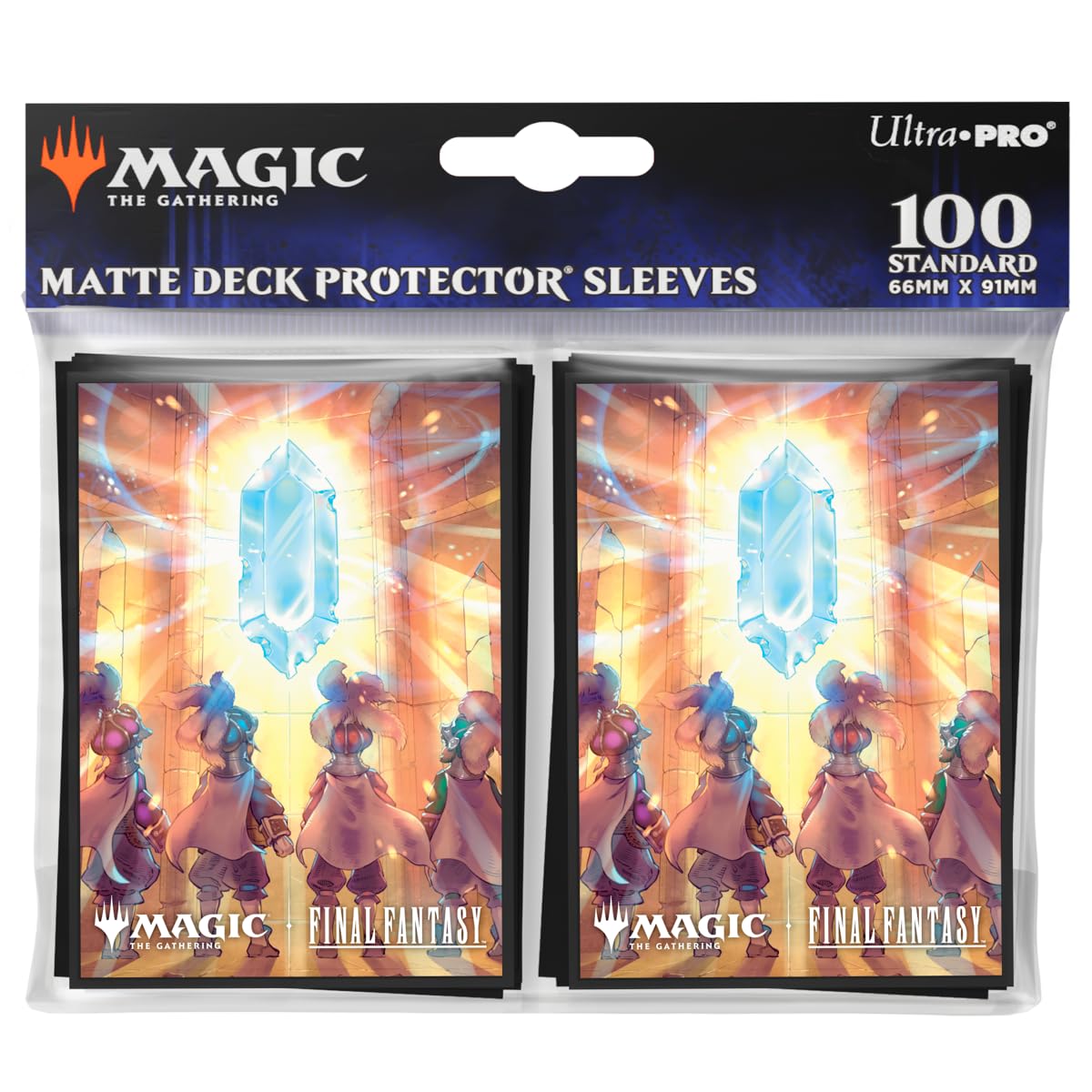 Ultra PRO Final Fantasy x Universes Beyond Crystal's Chosen 100ct Deck Protector Sleeves for MTG