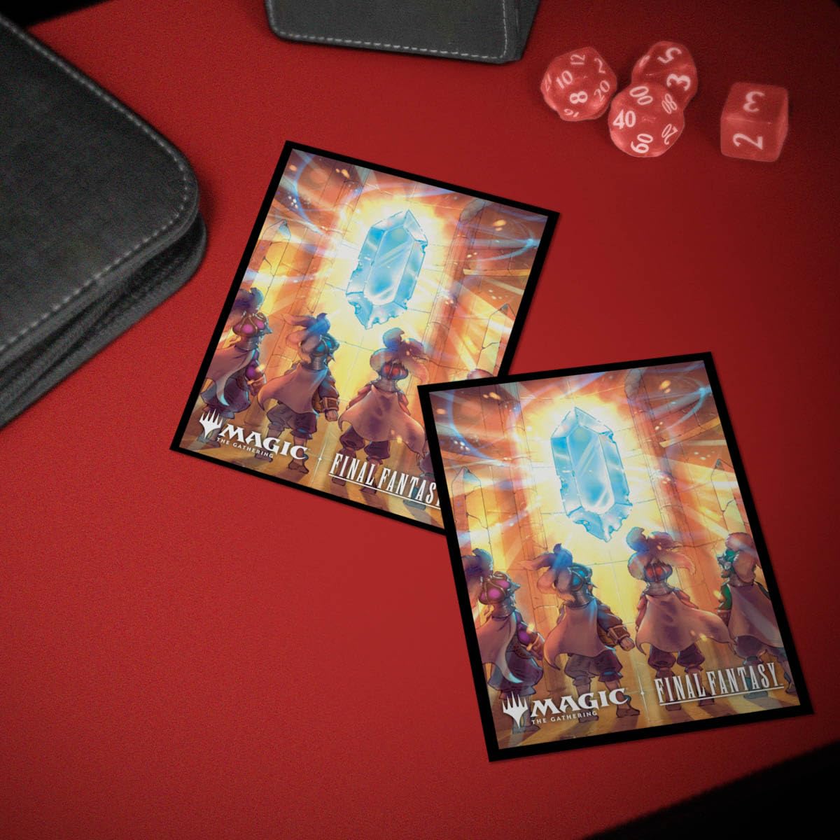 Ultra PRO Final Fantasy x Universes Beyond Crystal's Chosen 100ct Deck Protector Sleeves for MTG