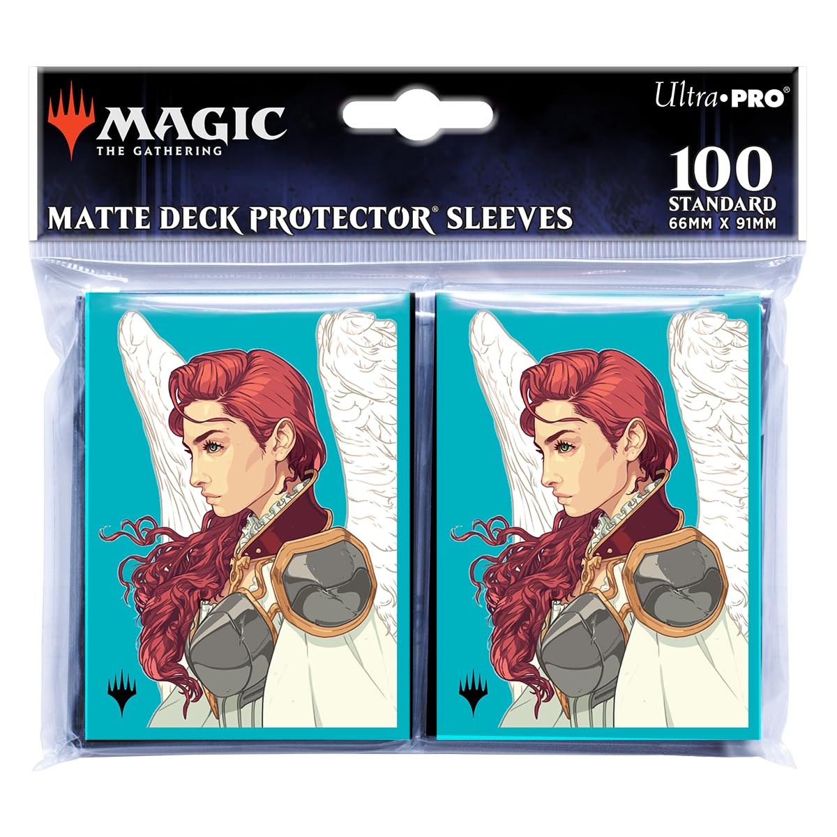 Ultra PRO MTG Commander Masters 100-Count Card Sleeves – Gisela Artwork, Matte ChromaFusion Finish