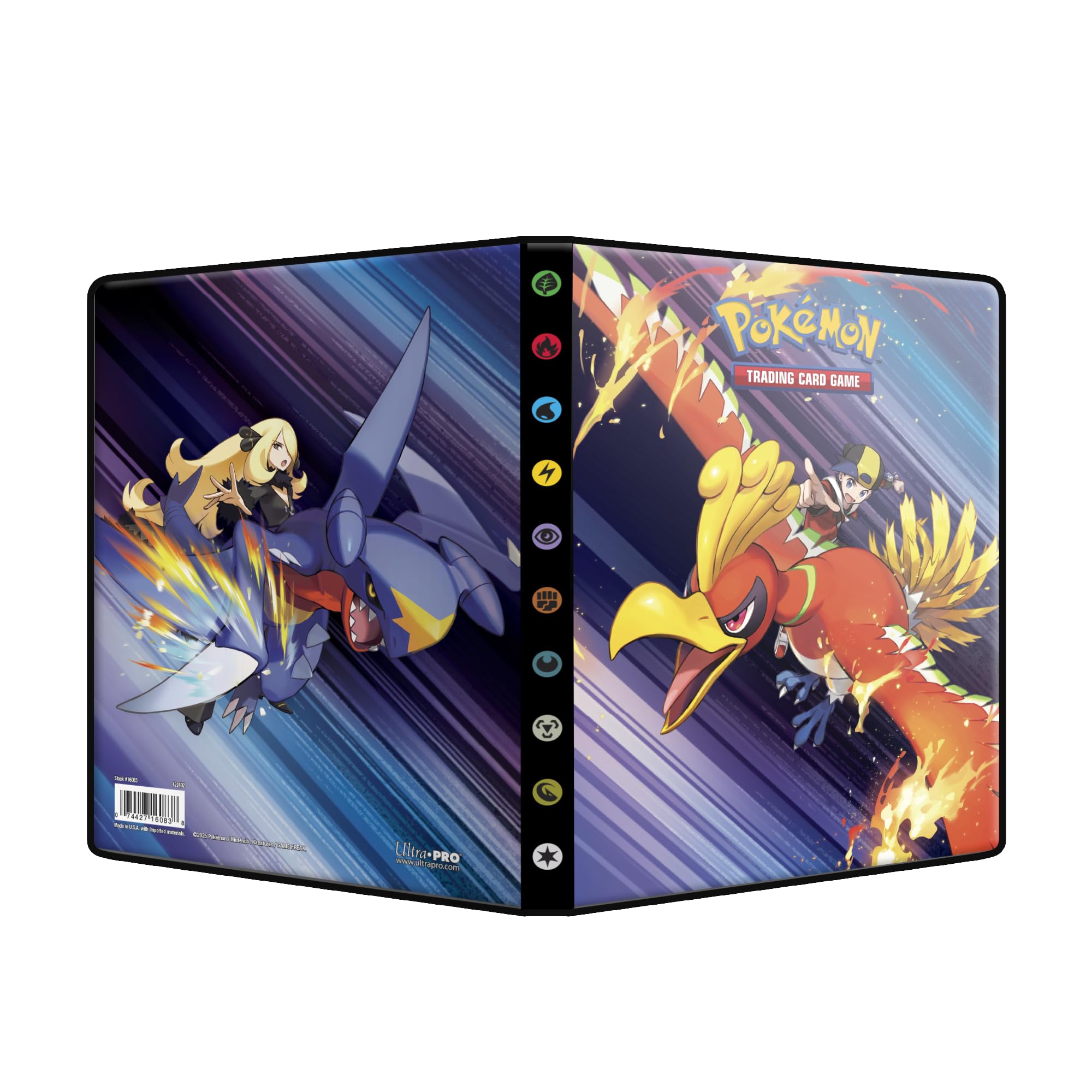 Ultra PRO Pokémon Destined Rivals 4-Pocket Portfolio – Holds 80+ Cards, Oversized Storage, Archival-Safe