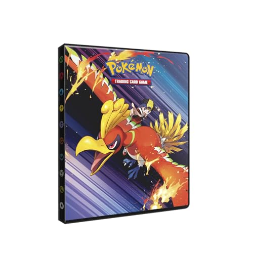 Ultra PRO Pokémon Destined Rivals 4-Pocket Portfolio – Holds 80+ Cards, Oversized Storage, Archival-Safe