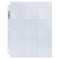 Ultra Pro Silver Series 9-Pocket Page Protectors - Archival, Acid-Free, 50 Pack