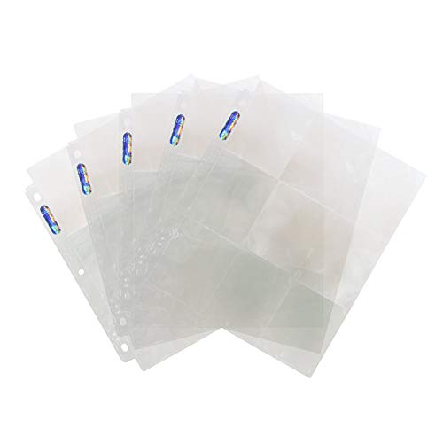 Ultra Pro Silver Series 9-Pocket Page Protectors - Archival, Acid-Free, 50 Pack