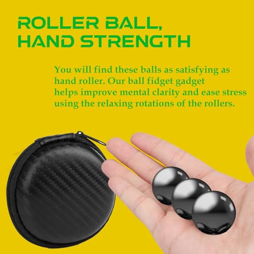 Umnodobn 5-Pack 1.26 Inch Jumbo Magnetic Balls – Fidget Toy with Ferrite Putty, Desk Decor, Stress Relief Gift