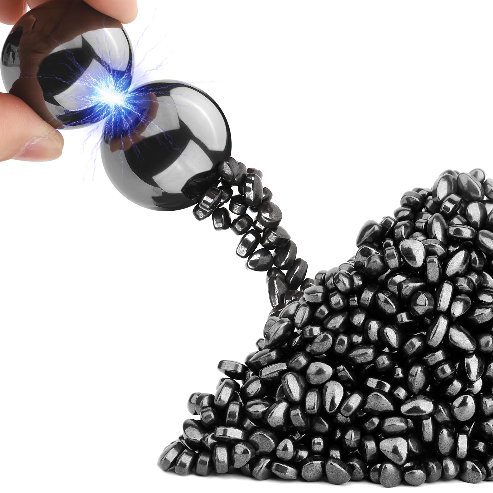 Umnodobn Ferrite Magnetic Putty with Magnet Balls – Stress Relief Desk Toy for Adults