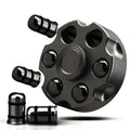 Umnodobn Metal Fidget Spinner – Gear Design with Fiber Case for Adults and Kids
