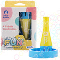 Uncle Bubble Mini Bubble Blower: Non-Toxic Confetti Bubbler for Kids, Blows Thousands of Tiny Bubbles with One Breath