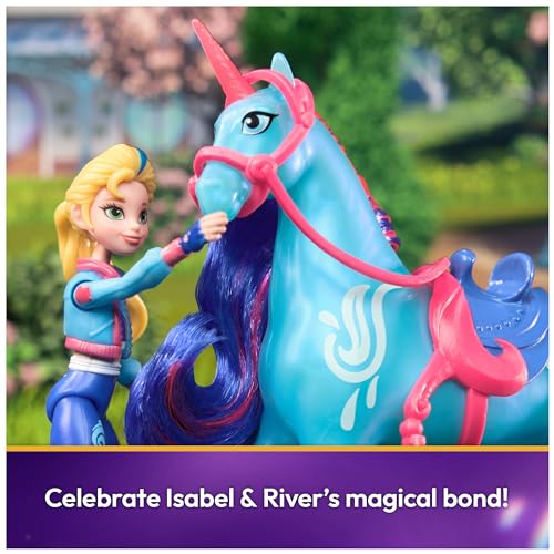 Unicorn Academy Isabel & River Doll and Unicorn Set – Posable Toys with Accessories for Girls Ages 4+