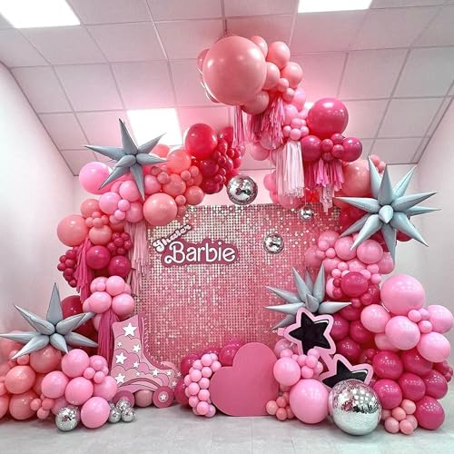 Unique Party Powder Pink Latex Balloons – 12 Inch, Pack of 10 for Baby Showers & Birthdays