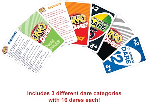 UNO Dare Card Game: Hilarious Dares for Family and Parties
