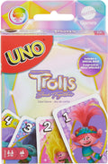 UNO Trolls 3: Band Together Edition – Family Card Game with Movie Graphics and Special Rule