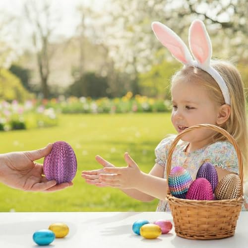 Unorgee Egg Shaped Cash Maze Puzzle Box – 3D Maze Egg with Hidden Compartment for Money & Gift Cards, Reusable Easter Gift for Kids, Teens, Adults
