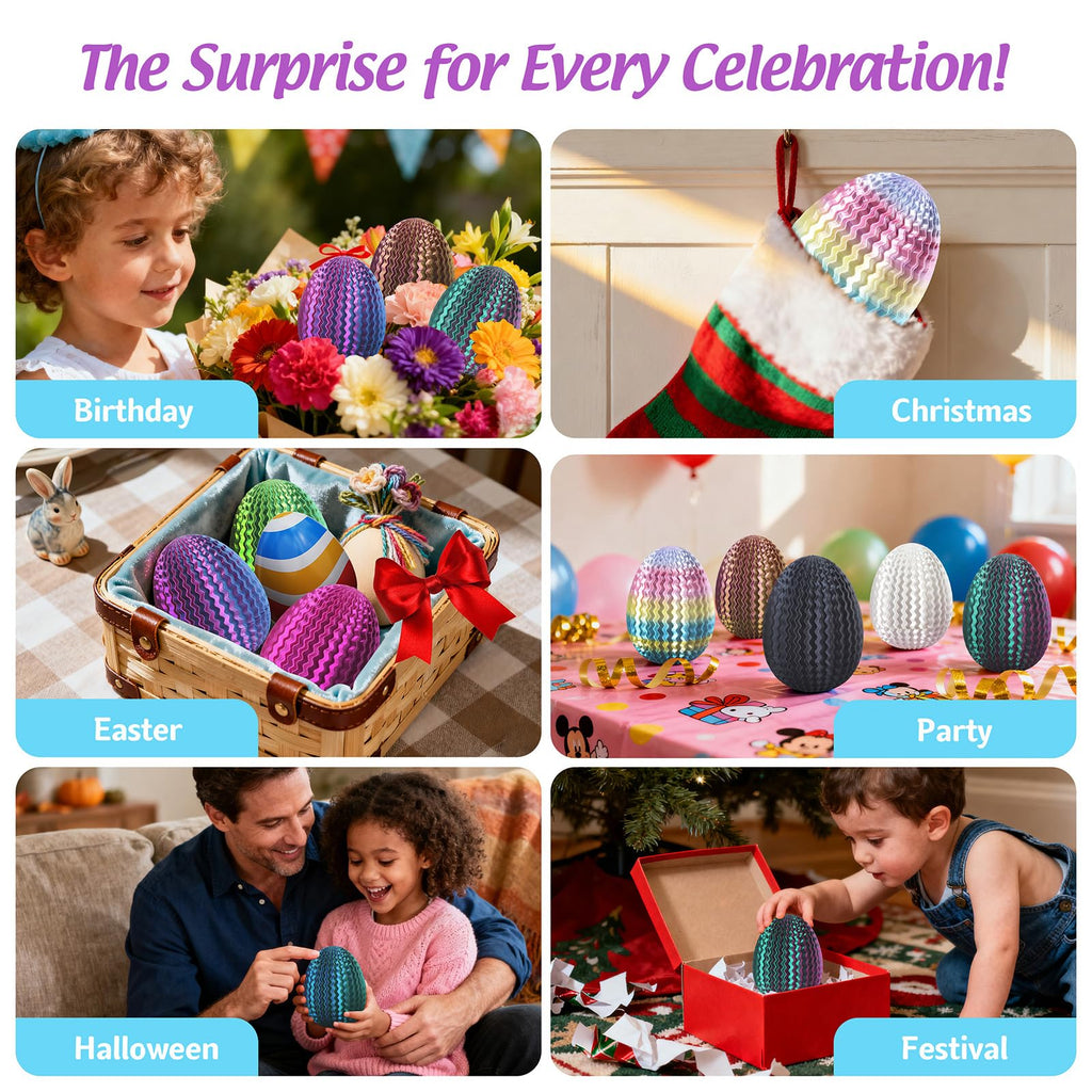 Unorgee Egg Shaped Cash Maze Puzzle Box – 3D Maze Egg with Hidden Compartment for Money & Gift Cards, Reusable Easter Gift for Kids, Teens, Adults