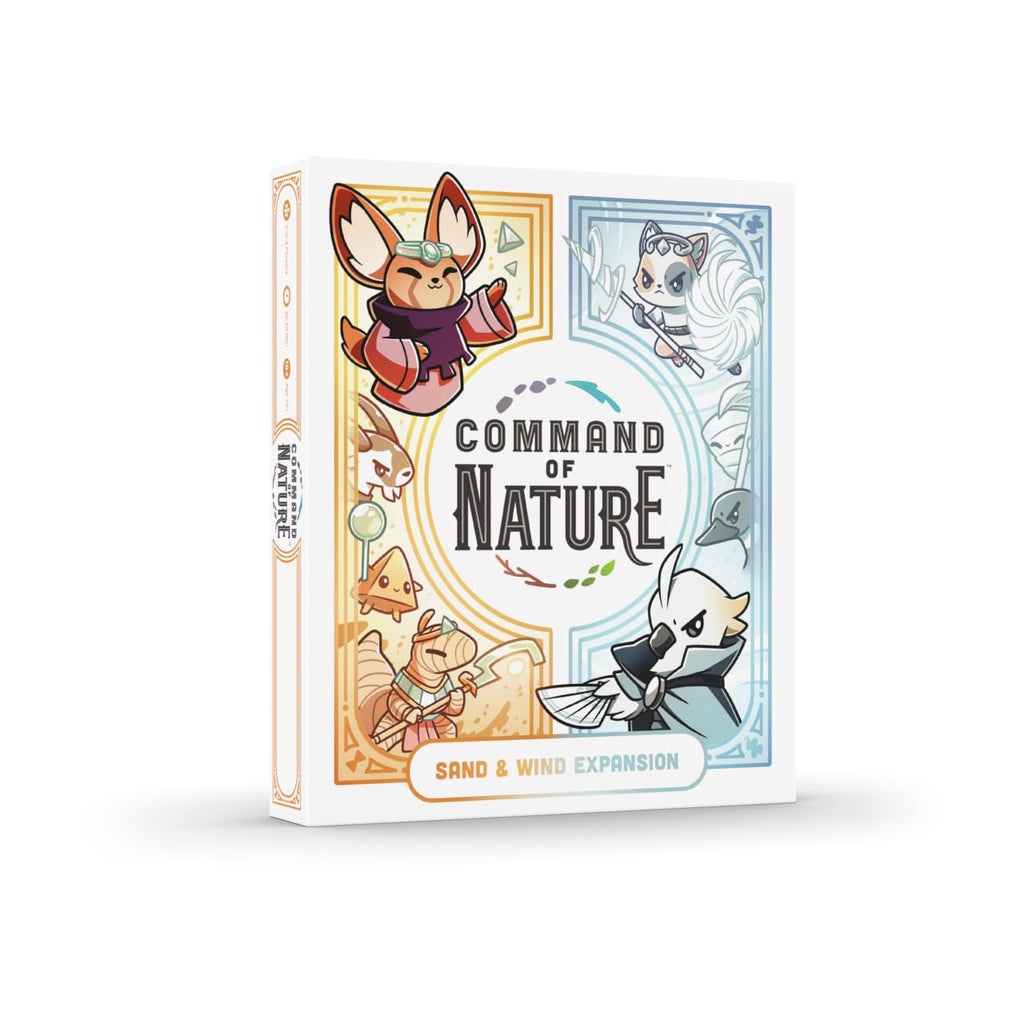 Unstable Games Command of Nature Sand & Wind Expansion – Competitive Deck-Building Card Game for 2-4 Players