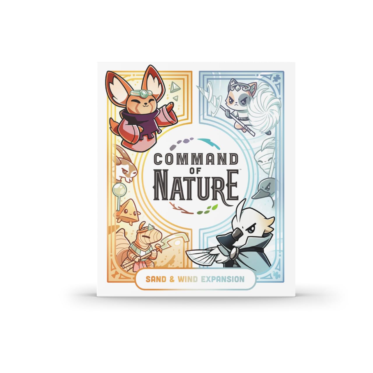Unstable Games Command of Nature Sand & Wind Expansion – Competitive Deck-Building Card Game for 2-4 Players