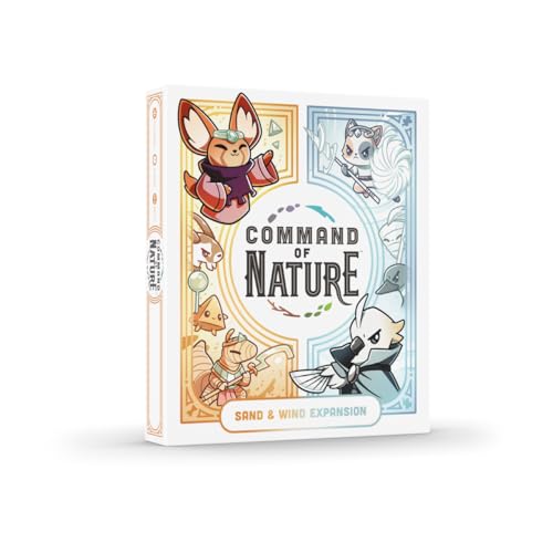 Unstable Games Command of Nature Sand & Wind Expansion – Competitive Deck-Building Card Game for 2-4 Players